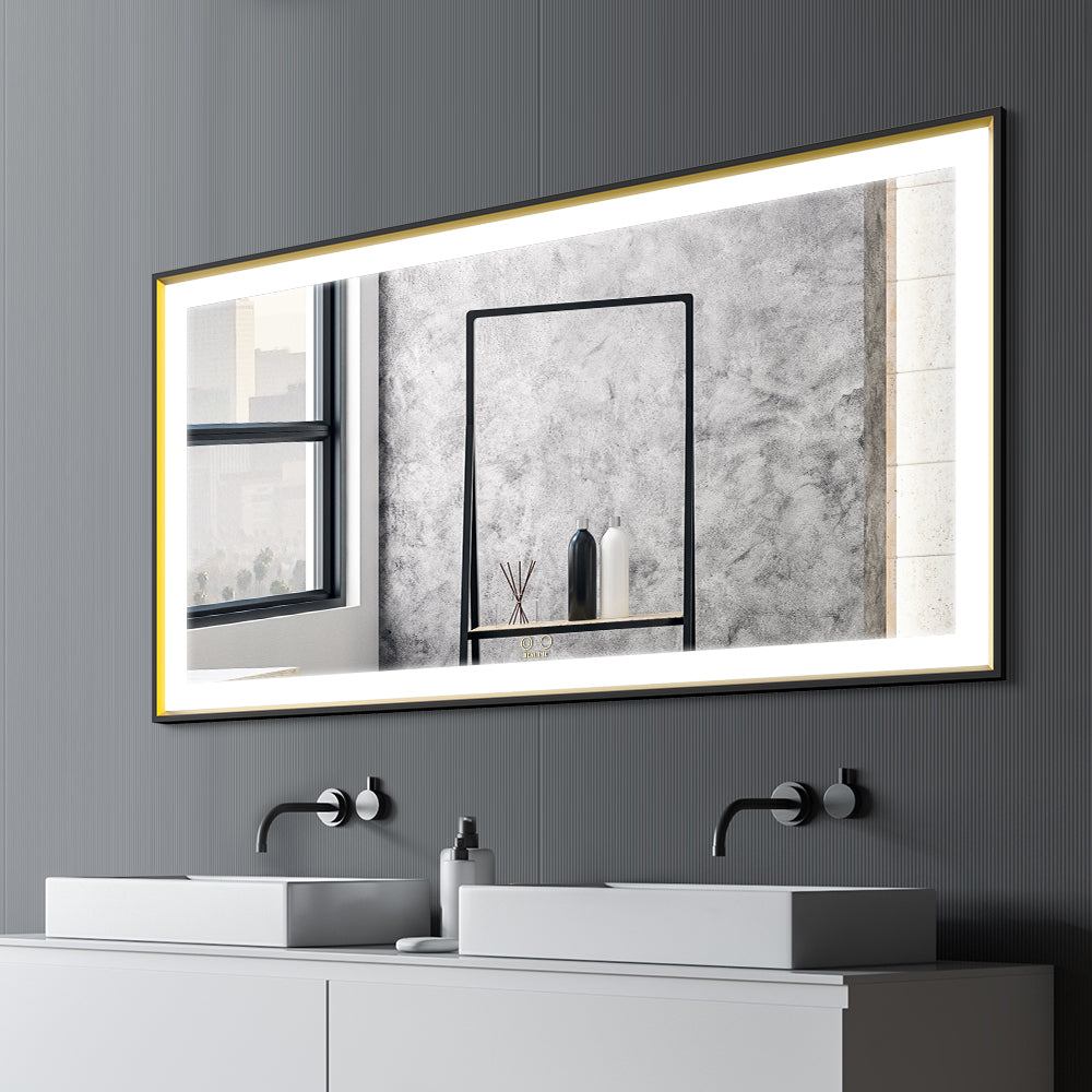 bathroom mirror size guide